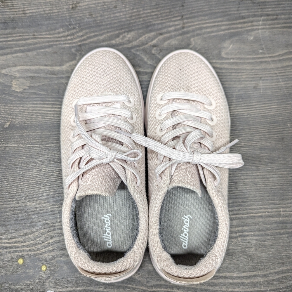 Allbirds Womens Tree Piper Pink Fashion Sneaker Size 7 Comfort Shoe Breathable - Picture 5 of 7